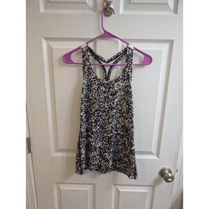 Lululemon Floral Racerback II Tank Top Nulu Women's Athletic Activewear 30Wx27L‎